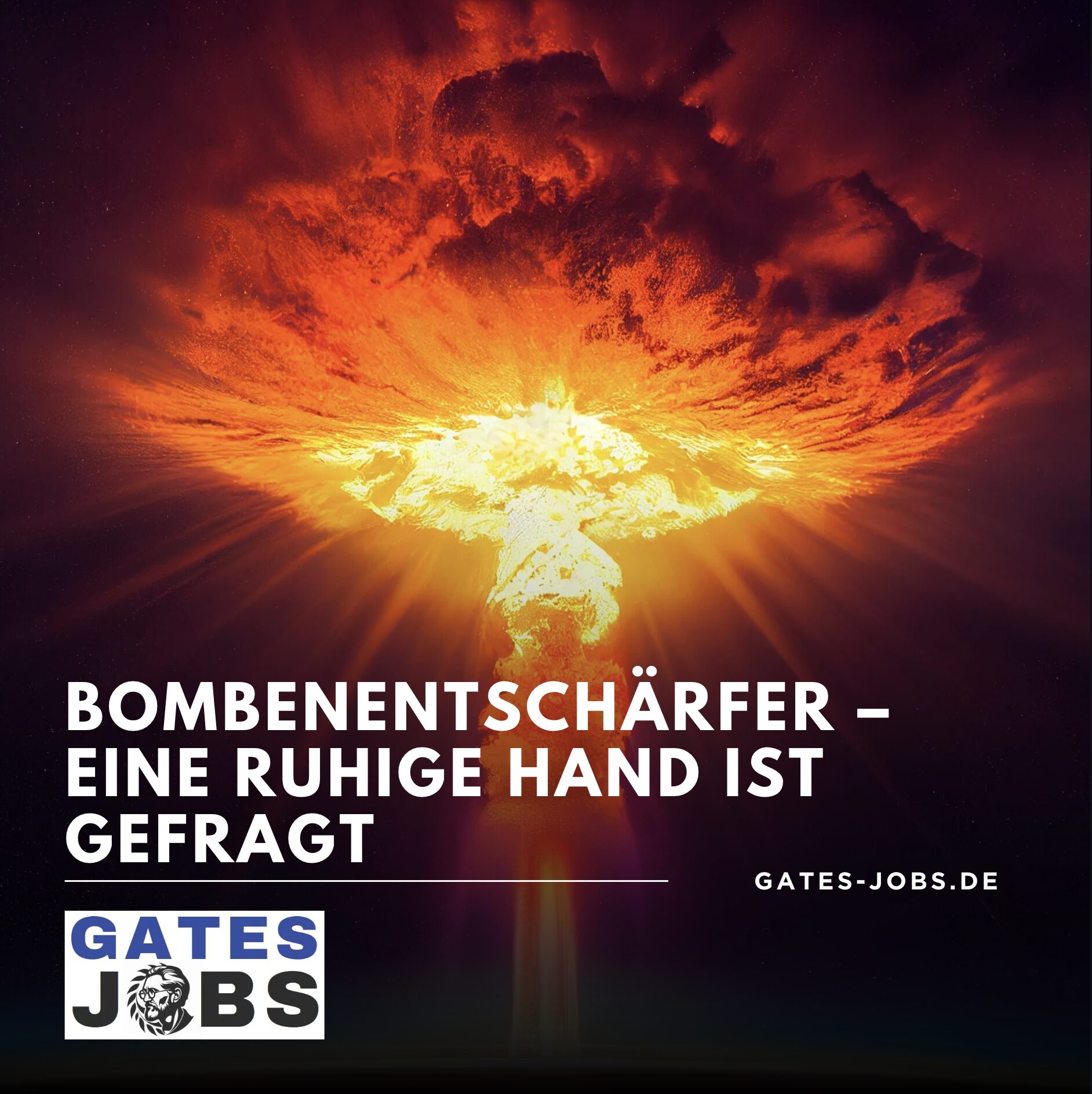 Bombenentschärfer – Eine ruhige Hand ist gefragt Bombenentschärfer – Eine ruhige Hand ist gefragt