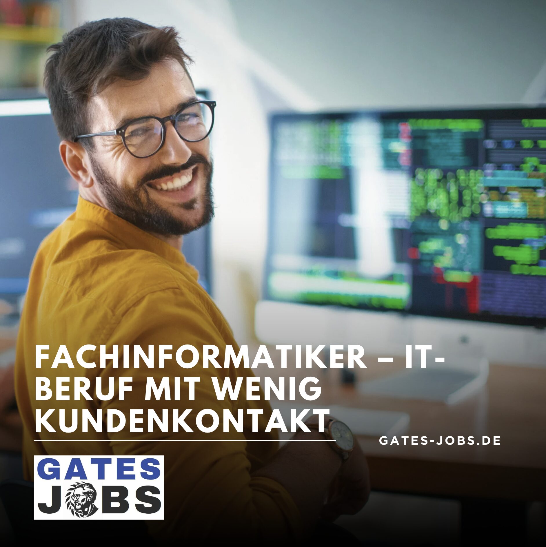 Fachinformatiker – IT-Beruf mit wenig Kundenkontakt
